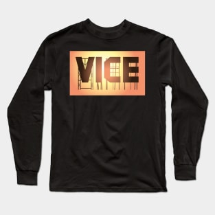 VICE Sunset - GTA 6 Long Sleeve T-Shirt